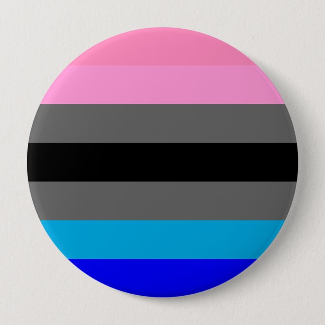 Ambonec Pride Flag 10 Cm Round Badge (Front)