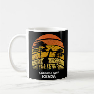 Amboseli Park, Kenya Safari National Park Game Res Coffee Mug