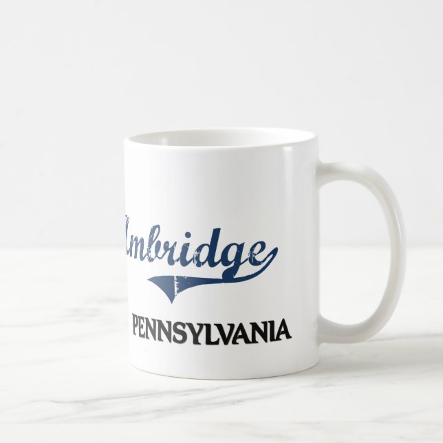 Ambridge Pennsylvania City Classic Coffee Mug (Right)