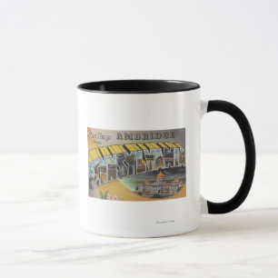 Ambridge, Pennsylvania - Large Letter Scenes Mug