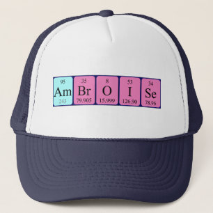Ambroise periodic table name hat