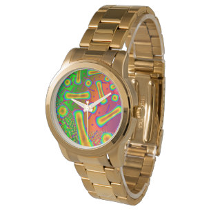 Ambrosia Dichroic Glass Fractal Watch