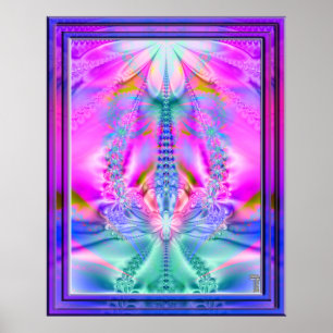 Ambrosia Rising Variation 4  Art Print