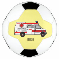 Ambulance cartoon illustration