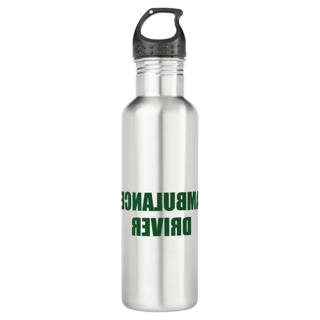 Ambulance Driver 710 Ml Water Bottle (Front)