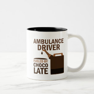 Ambulance Driver Gift (Funny) Two-Tone Coffee Mug