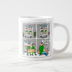 Ambulance Driver or Paramedic Large Coffee Mug