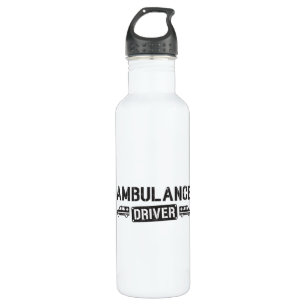 Ambulance Driver Paramedic Emergency Funny Gift 710 Ml Water Bottle