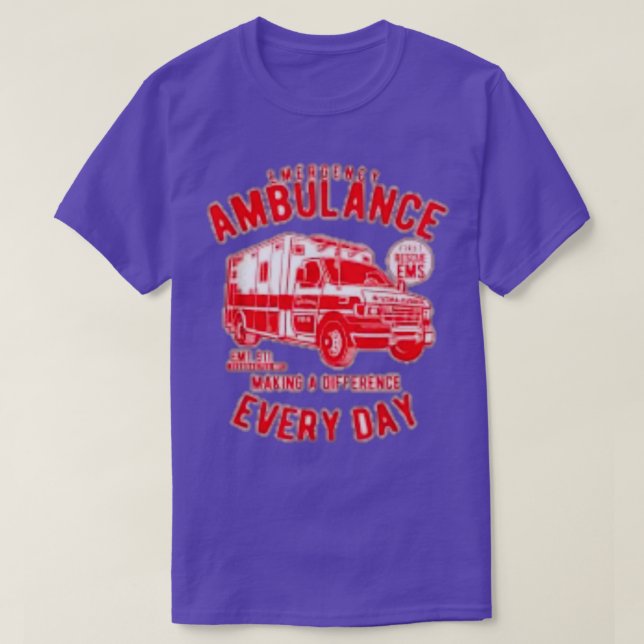 Ambulance driver T-Shirt (Design Front)