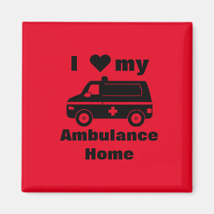 Ambulance Home Magnet