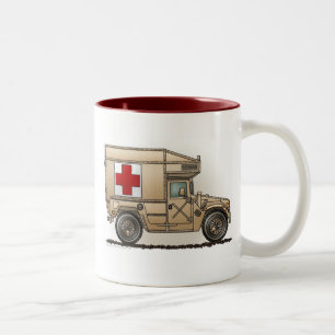 Ambulance Military Hummer Mugs