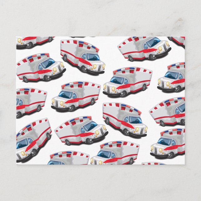 Ambulance Postcard (Front)