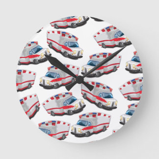 Ambulance Round Clock