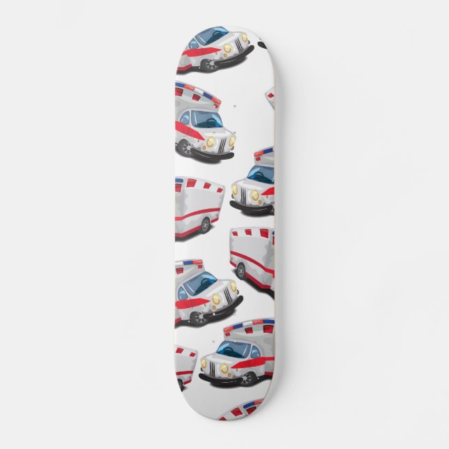 Ambulance Skateboard (Front)