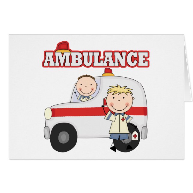 Ambulance T-shirts and Gifts (Front Horizontal)