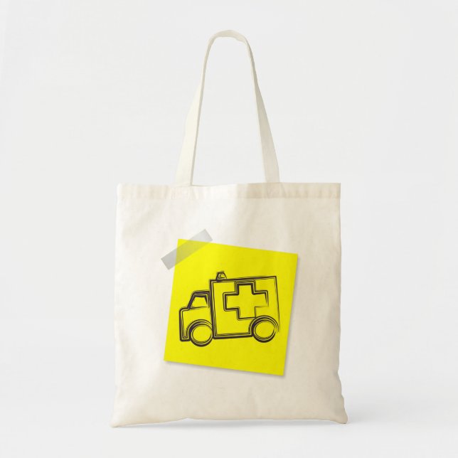 Ambulance Tote Bag (Front)
