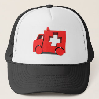 ambulance trucker hat