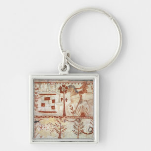 Ambush of the Trojan Prince Troilus Key Ring