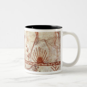 Ambush of the Trojan Prince Troilus Two-Tone Coffee Mug