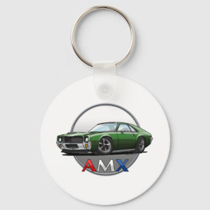 AMC_AMX_green Key Ring