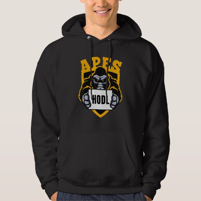 AMC - Apes Together Strong - Stock Hodl To The Moo Hoodie (Front)