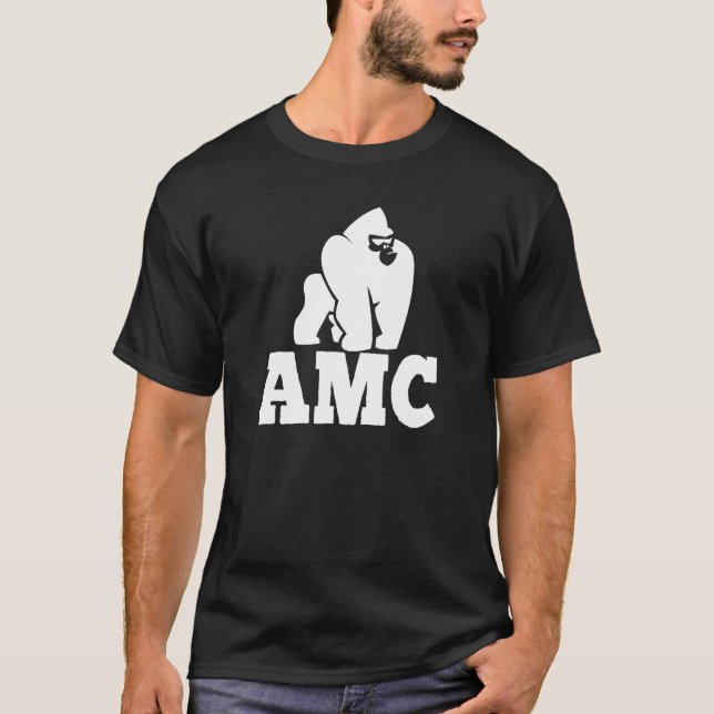 AMC - Apes Together Strong - Stock Hodl To The Moo T-Shirt (Front)