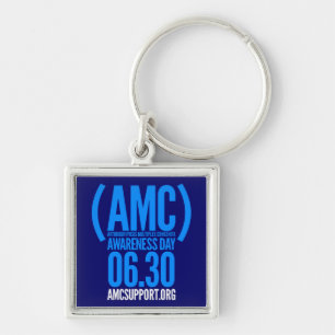 AMC awareness day logo keychain