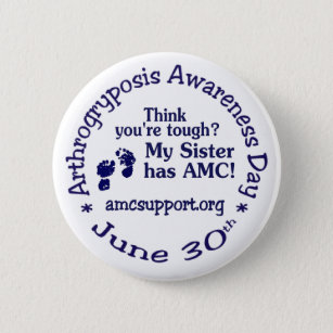 AMC Awareness Day Pin - Tough Sister