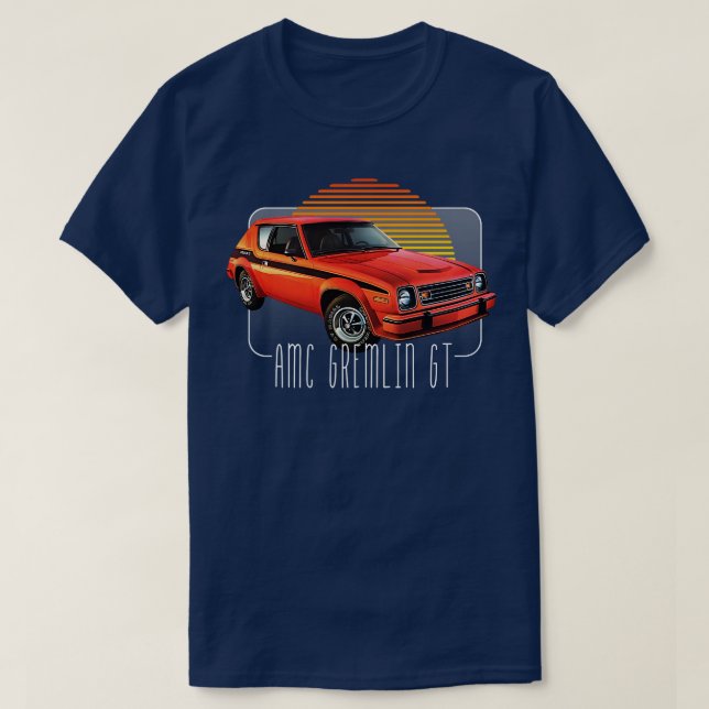 AMC Gremlin Retro Classic  Lover Design T-Shirt (Design Front)