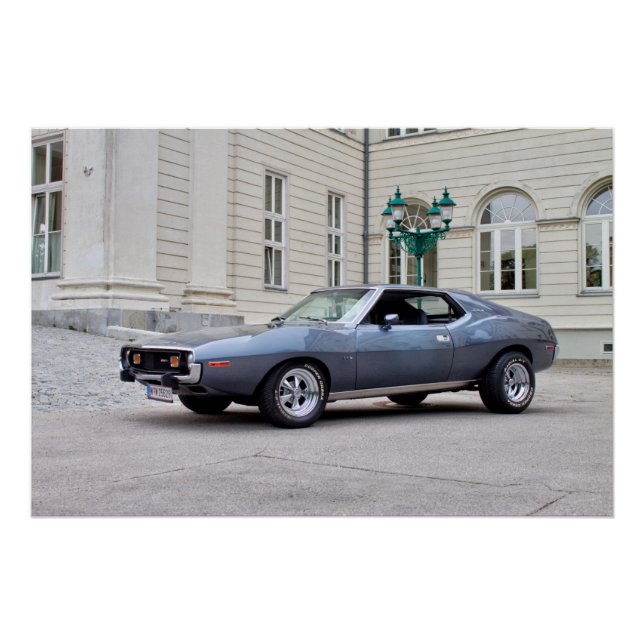 AMC Javelin SST 1974 Poster (Front)