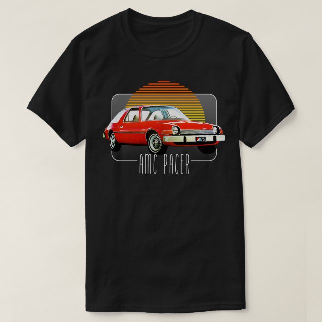 AMC Pacer Retro Classic  Lover Design T-Shirt (Design Front)