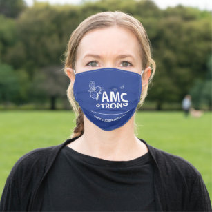AMC Strong Blue Face Mask
