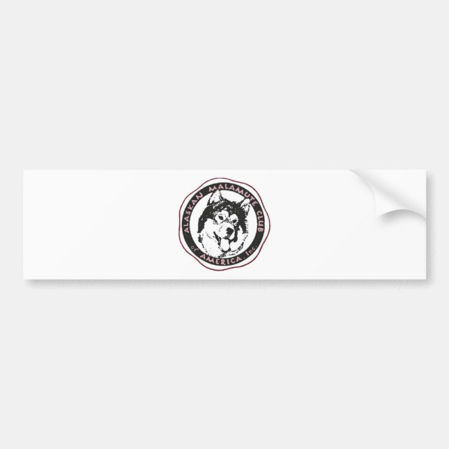 AMCA Logo Bumper Sticker (Front)