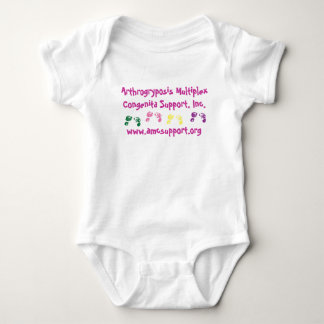 AMCSI pink letter Onsie Baby Bodysuit