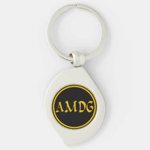 AMDG KEY RING