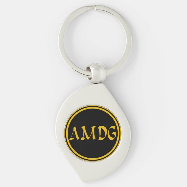 AMDG KEY RING (Front)