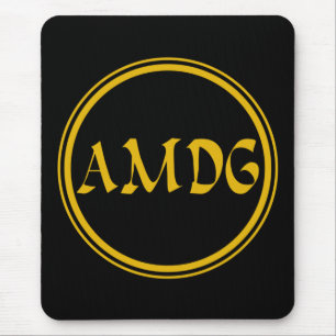 AMDG MOUSE MAT