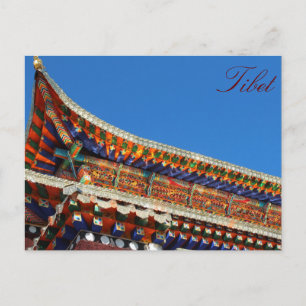 Amdo Tibetan Temple Postcard