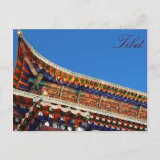 Amdo Tibetan Temple Postcard