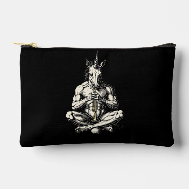 Amduscias The Silence Is Deafening Accessory Pouch (Front)