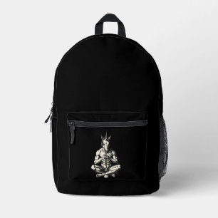 Amduscias The Silence Is Deafening Printed Backpack