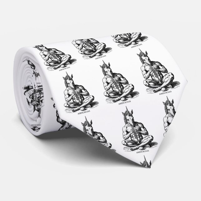 Amduscias The Silence Is Deafening Tie (Rolled)