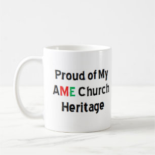 ame church heritage coffee mug