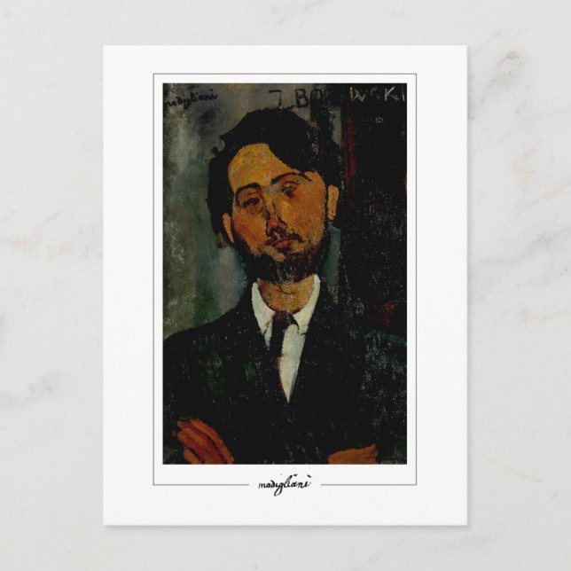 Amedeo Modigliani #158 - Fine Art Postcard (Front)