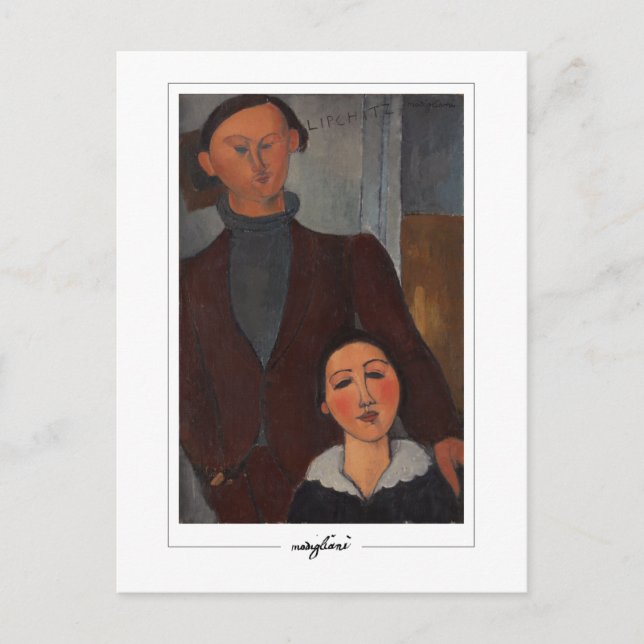 Amedeo Modigliani #293 - Fine Art Postcard (Front)