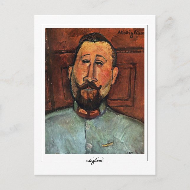 Amedeo Modigliani #317 - Fine Art Postcard (Front)