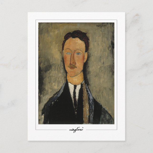 Amedeo Modigliani #351 - Fine Art Postcard (Front)