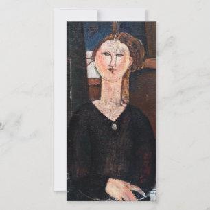 Amedeo Modigliani - Antonia Thank You Card