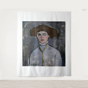 Amedeo Modigliani art painting Tapestry