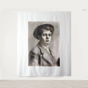 Amedeo Modigliani art work Tapestry